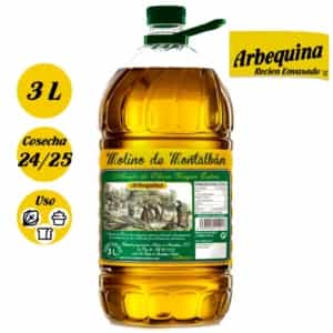 VIRGEN EXTRA ARBEQUINA - 3L NUEVA COSECHA