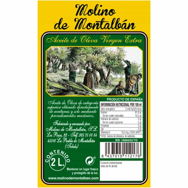 VIRGEN EXTRA TRADICIONAL - 2L NUEVA COSECHA