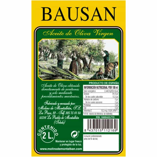 Virgen-2.webp VIRGEN BAUSAN TRADICIONAL - 2L NUEVA COSECHA